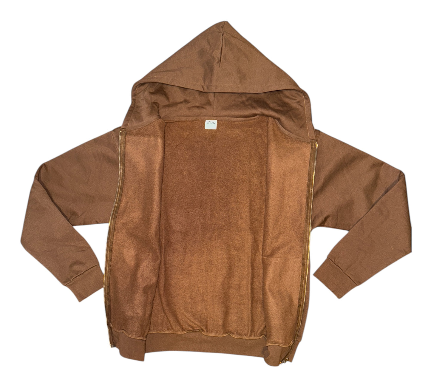 Go-Getta Brown Zip-up